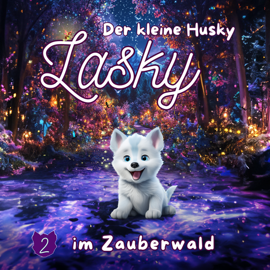 Der kleine Husky Lasky - im Zauberwald - Band 2