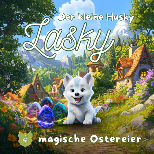 Der kleine Husky Lasky - magische Ostereier - Band 4